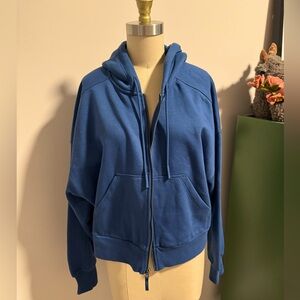 NWT JoyLab Cropped Zip up Hoodie
